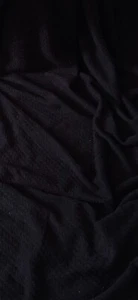 Tela de lana tejida cuerda negra 58"" PRECIO POR METRO - Imagen 1 de 2