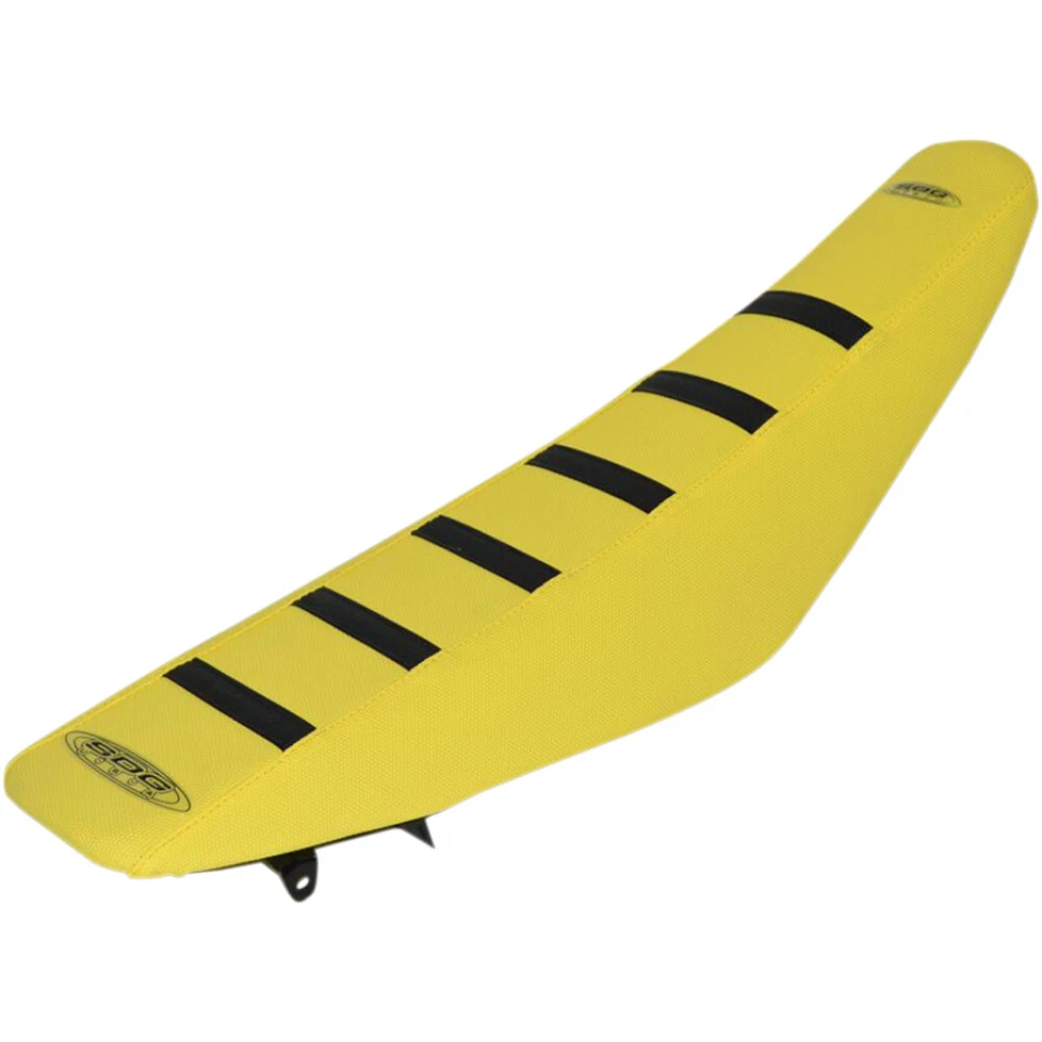 Cubierta de asiento con pinza de 6 costillas SDG - RMZ 250/450 (amarillo/negro) 95925KYY Foto 1 de 1