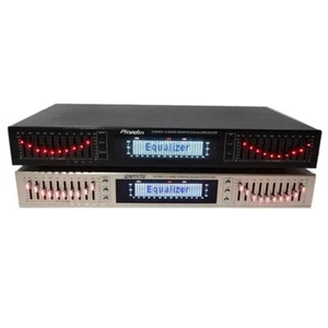EQ665 Home EQ Equalizer Dual 10 BAND Stereo Treble Alto Bass Regulation - Picture 1 of 27