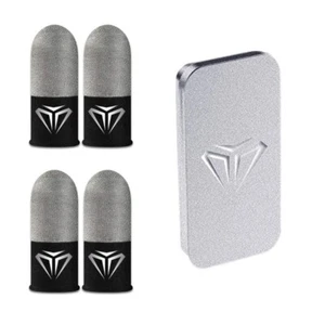 2 pares Dedales Para Dedos Gamer Guantes Para Dedos Gamer Freefire Garena NEWW - Picture 1 of 8