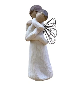Willow Tree Angels Embrace Demdaco Susan Lordi Vintage 2002 Mother Child 26804 - Picture 1 of 4