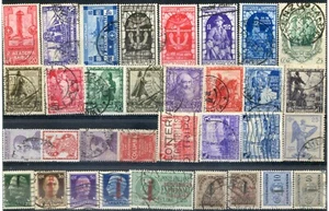 Regno - R.S.I. 1905/1944 - 125 pezzi usati (m3016) - Picture 1 of 4