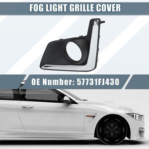 Front Left Fog Light Grille Cover Trim No.57731FJ430 for Subaru XV Crosstrek