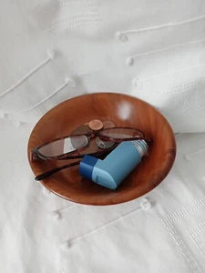 Hand Turned/Crafted, Gorgeous Wooden Trinket, Catch All, Dish. Great Gift Idea. - Picture 1 of 10