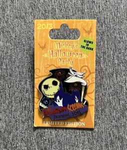 DLR MICKEY'S FIESTA HALLOWEEN GRITOS JACK SKELLINGTON Y ZERO LE PIN - Imagen 1 de 6