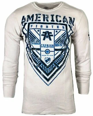 AMERICAN FIGHTER Men's T-Shirt HANKINSON THERMAL Biker MMA - Image 1 of 4
