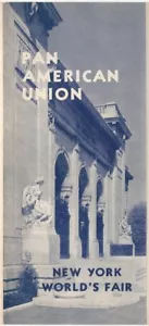 Brochure promozionale Unione Panamericana Fiera Mondiale di New York 1939 Centro e Sud - Foto 1 di 3