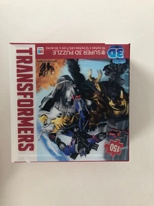 Milton Bradley TRANSFORMERS SUPER 3D PUZZLE 150 Pieces 18"X12" NEW Sealed  - Picture 1 of 6