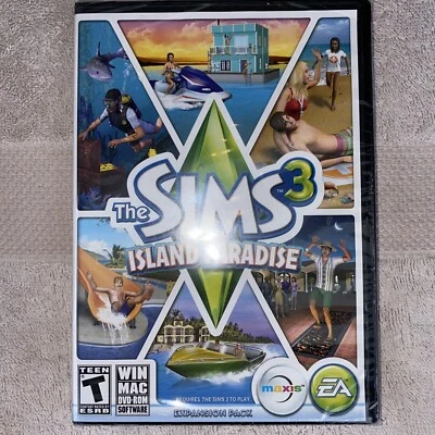 The Sims 3 Island Paradise - PC New Sealed - Image 1 of 2