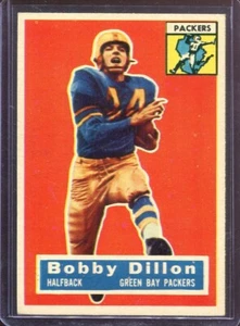 1956 Topps Football # 103 Bobby Dillon (NM+) Near Mint Plus - Picture 1 of 2