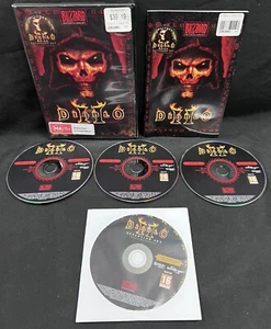 DIABLO II w/ Lord Of Destruction Expansion PC GAME 2011 *Discs Near Mint* - Picture 1 of 5