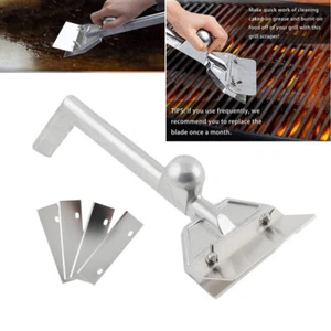 Commercial Heavy Duty Grill Scraper Flat Griddle Top Grill Accessories Scraper - Picture 1 of 12