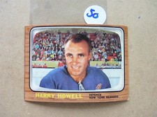 VINTAGE HOCKEY CARD TOPPS 1966 NEW YORK RANGERS HARRY HOWELL NO50