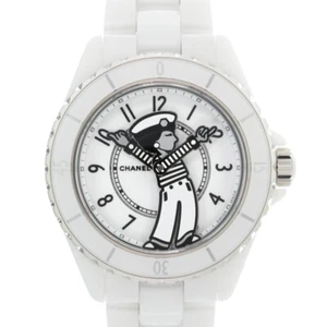 CHANEL J12 Mademoiselle La Pausa White H7481 38mm Warranty 2023 Box/Paper - Picture 1 of 24