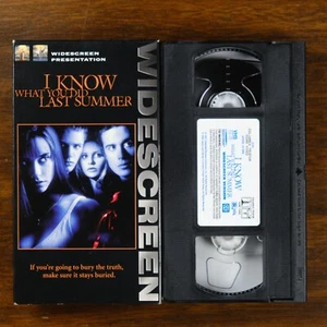 I Know What You Did Last Summer - Horror VHS -Widescreen Edition GREAT CONDITION - Picture 1 of 8
