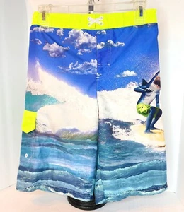 Youth Size XL 14/16 OP Swim Shorts Surfing Shark Liner Cut Out - Picture 1 of 12