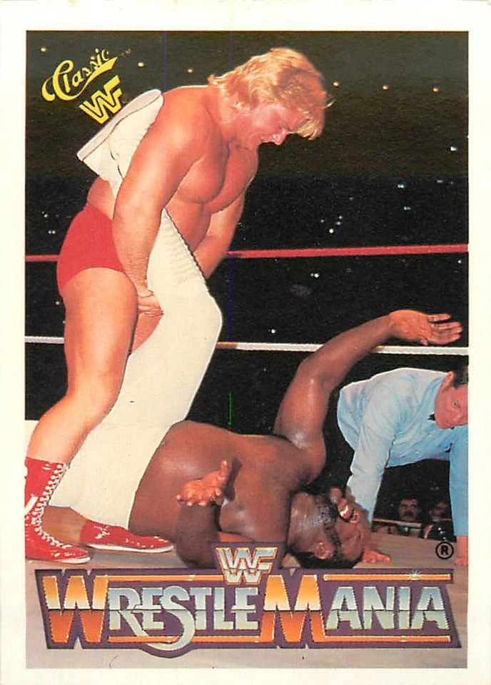 1990 CLASSIC HISTORY OF WRESTLEMANIA WWF WWE CARD PICK SINGLE CARD YOUR CHOICE - Image 1 of 1