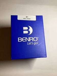 Benro B1 Ball & Socket Magnesium Head With Arca Style Quick Release Plate (UK) - Picture 1 of 7