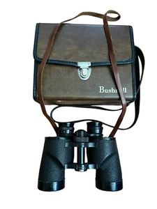 FPO Japan Bushnell Featherlight 7X35 Binoculars Coated Optics & Leather Case - Picture 1 of 9