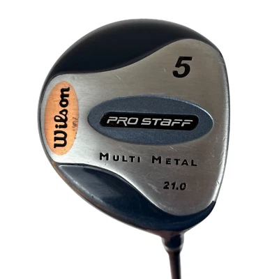 Wilson Pro Staff 5 Fairway Wood 21° RH 41.5" Graphite Ladies Flex Titanium Comp - Image 1 of 4