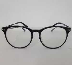 Brille Chrom Herzen schwarz rundes Gestell - Bild 1 von 12