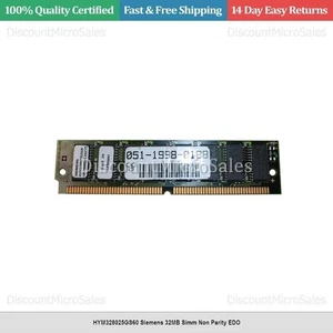 HYM328025GS60 Siemens 32MB Simm Non Parity EDO - Picture 1 of 1