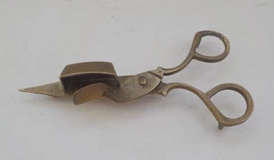Alte Messing Dochtschere - Dochtlöscher - Vintage Kerzenlöscher - Bild 1 von 6