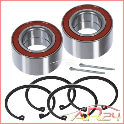 2X SET RODAMIENTO RUEDA DELANTERO POR OPEL ASCONA C 1.6-2.0 ASTRA F CALIBRA A - Imagen 1 de 4