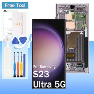 [for US Version] for Samsung Galaxy S23 Ultra 5G LCD Display 6.8" OLED SM-S91... - Picture 1 of 7