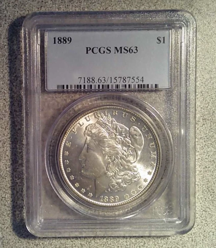 MS 63 Graded 1889 Year Morgan US Dollars (1878-1921) for sale | eBay