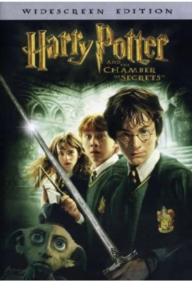 Harry Potter and the Chamber of Secrets (DVD, 2002, Widescreen) Daniel Radcliffe - Image 1 of 1