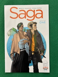 SAGA #1 1. Auflage 2012 Image Comics, Brian Vaughan & Fiona Staples Very Fine+ - Bild 1 von 9