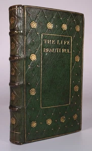 1925 The Life Beautiful Selected by H.S. Arts and Crafts Binding Poetry & Verse - Picture 1 of 20