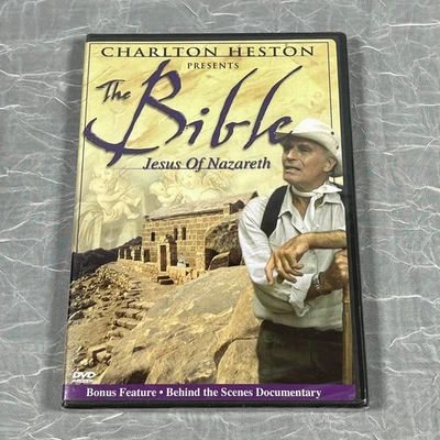 The Bible Jesus Of Nazareth DVD 1993 Charlton Heston Behind Scenes - Image 1 of 2