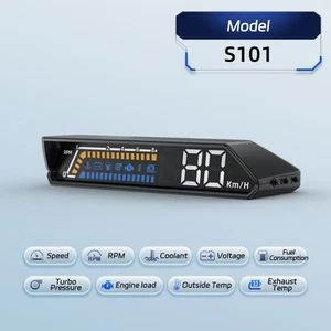 Quick Installation Car Head Up Display OBD2 HUD Gauge 12V Car Dashboard - Picture 1 of 12