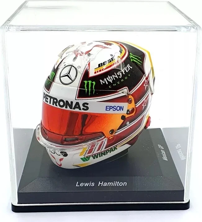 Spark Helmet #44 Lewis Hamilton Mexican GP World Champion 2018 1/5 5HF172