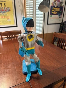 Batman string puppet Marionette Hazelle, 1966 National Periodical Exc. w/stand - Picture 1 of 8