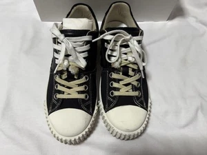 Seltene Maison Margiela Evolution niedrige Canvas Leder Turnschuhe US Herren 7 - Bild 1 von 7