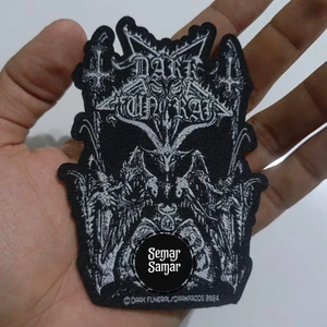 Dark Funeral Baphomet Official Woven Patch Collectible Extreme Metal Patch - Picture 1 of 1