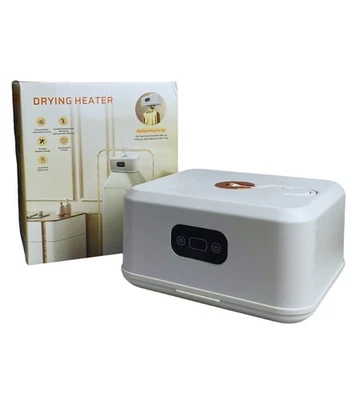 FAIR SHOP Asciugabiancheria Box Asciugatrice Elettrica Portatile Pieghevole con Timer 600W