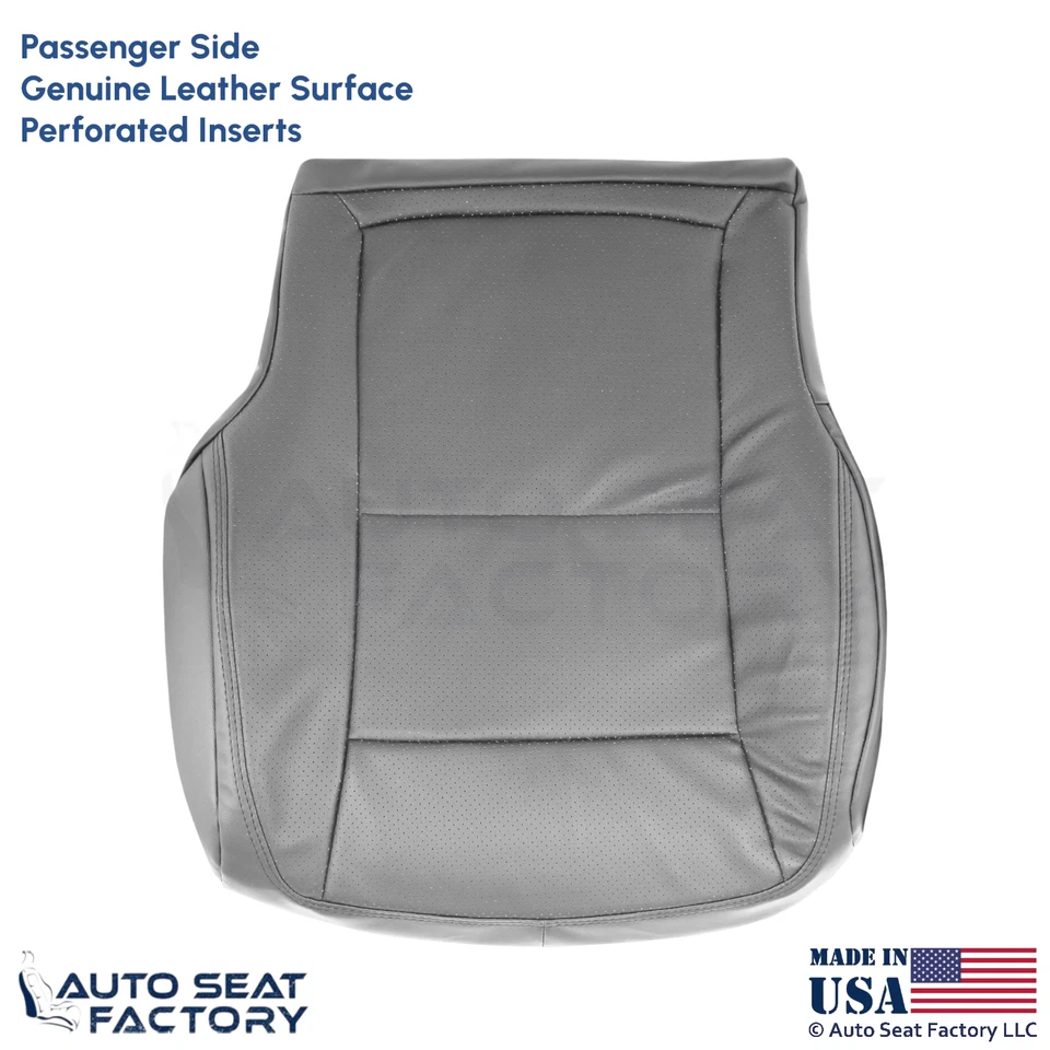 Mercedes Benz Clase S S550 2010-2013 cuero genuino pasajero cubierta inferior gris Foto 1 de 4