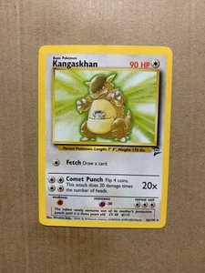 Kangaskhan 26/130 Base Set 2 - Rare Pokemon Card - EXCELLENT - Picture 1 of 2