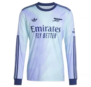 Adidas 2024-25 Arsenal Men's Stadium Third Long-Sleeve Jersey ⚽️ XL $110 ⚽️ - Picture 1 of 4
