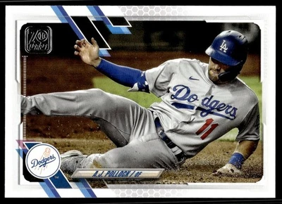 2021 Topps A.J. Pollock Los Angeles Dodgers #235 - Image 1 of 2