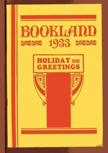 BOOKLAND CATALOG Vintage booklet 1933 Methodist Book Concern - Bild 1 von 2