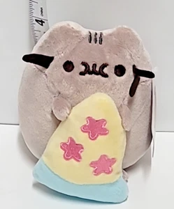 PUSHEEN PIZZA Plush Toy 4” 10th Anniversary  GUND Cat Mini #6061422 - Picture 1 of 8