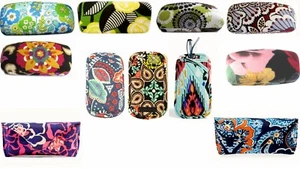 VERA BRADLEY GLASSES CASES FLAP MAGNETIC SNAP; ICONIC CLAMSHELL; DOUBLE GLASSES - Picture 1 of 13