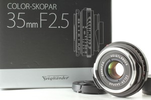[Mint in Box] Voigtlander Color Skopar 35mm f2.5 P II Leica VM Mount from japan