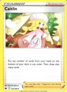 2021 Pokemon Card 132/198 Caitlin - Picture 1 of 2