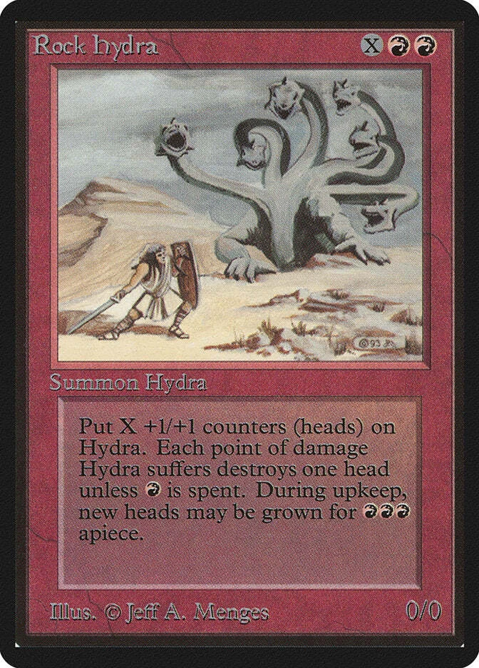 Rock Hydra [Limited Edition Beta] Magic MTG - Image 1 of 1